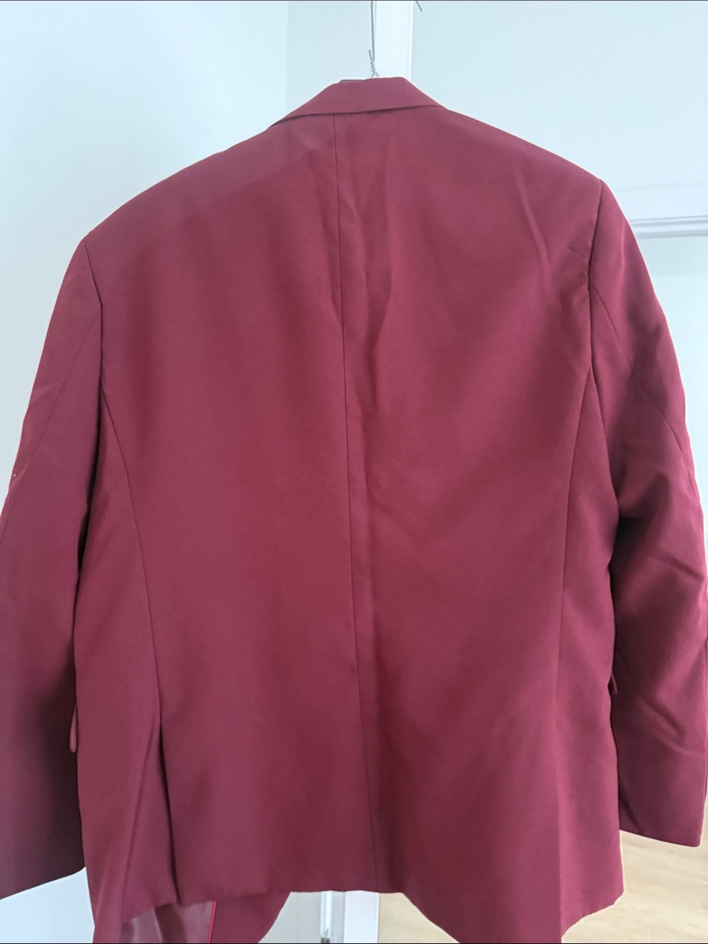 Men's Braveman Burgundy Blazer Jacket Size 40R/34W - Picture 4 of 4